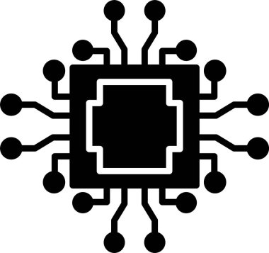 İşlemci Simgesi Sanatı