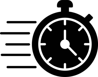Hızlı Zaman Simgesi Sanatı