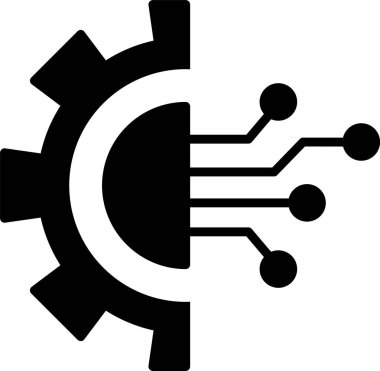 Dijital Dönüşüm Simgesi Sanatı