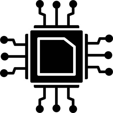İşlemci Simgesi Sanatı