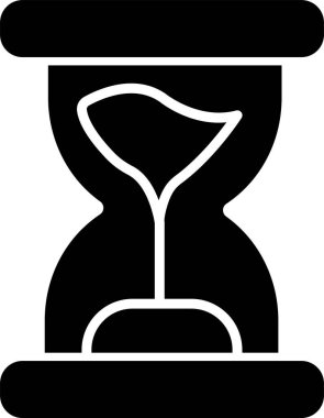 Kum Saati Simgesi Simgesi Sanatı