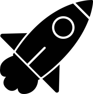 Roket Fırlatma Simgesi Sanatı