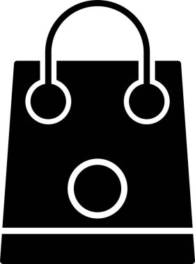 Alışveriş Torbası Simgesi Sanatı