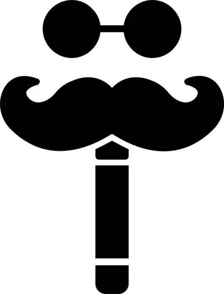 Bıyık Simgesi Simgesi Sanatı