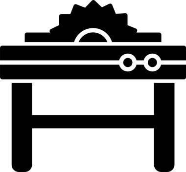 Tablo Testere Simgesi Sanatı