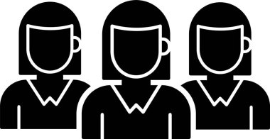 Takım Çalışması Simgesi Sanatı