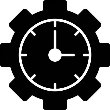 Zaman Yönetimi Simgesi Sanatı