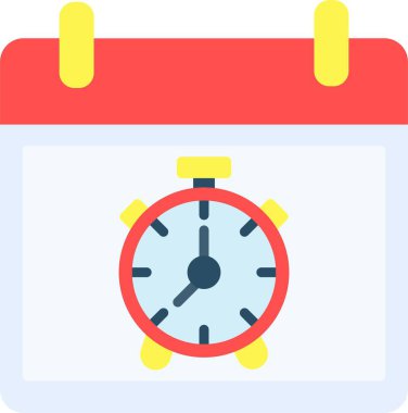 Alarm Saati Simgesi Sanatı