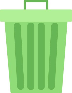 Çöp kutusu Simgesi Sanatı