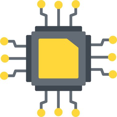 İşlemci Simgesi Sanatı