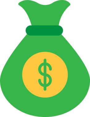 Para Torbası Simgesi Sanatı