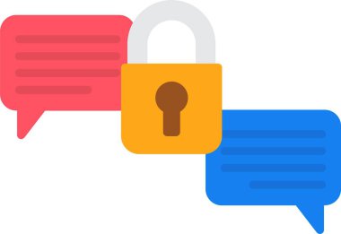 Konuşma Baloncuğu Simgesi Sanatı