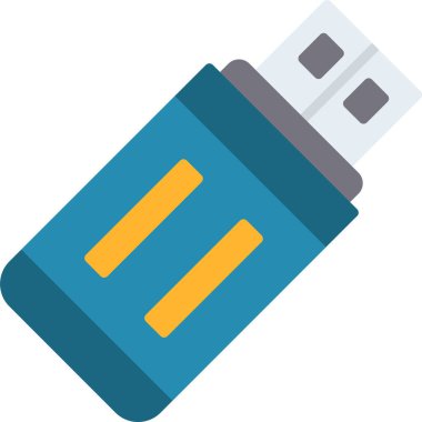 Usb Flash Sürücü Simgesi Sanatı