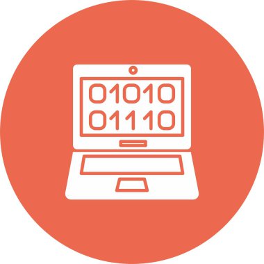 İkili Kod Simgesi Sanatı