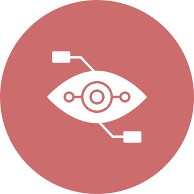 Biyonik Göz Simgesi Sanatı