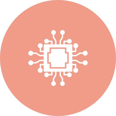 İşlemci Simgesi Sanatı