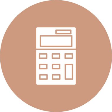 Hesap Makinesi Simgesi Sanatı