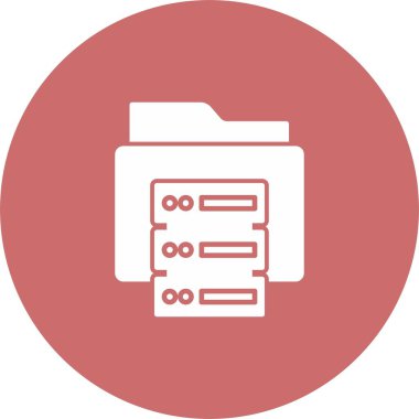 Veri Depolama Simgesi Sanatı