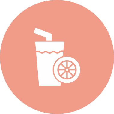 Taze Meyve Suyu Simgesi Sanatı