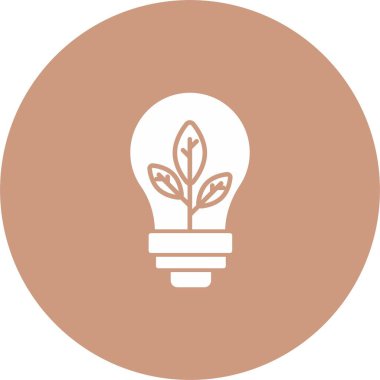 Eko Enerji Simgesi Simgesi Sanatı