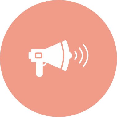 Megafon Simgesi Sanatı