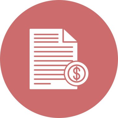 Kağıt Faturaları Simge Sanatı