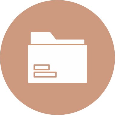 Dosya Depolama Simgesi Sanatı