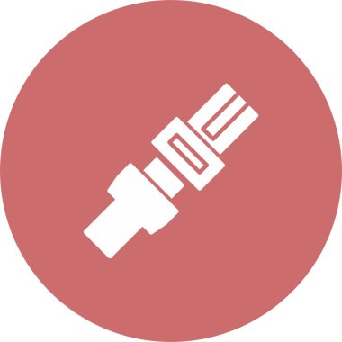 Emniyet Kemeri Simgesi Simgesi Sanatı