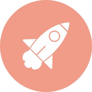 Roket Fırlatma Simgesi Sanatı