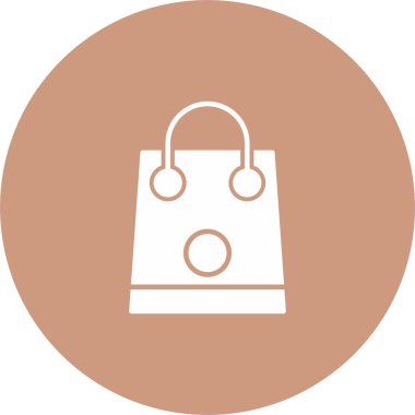 Alışveriş Torbası Simgesi Sanatı