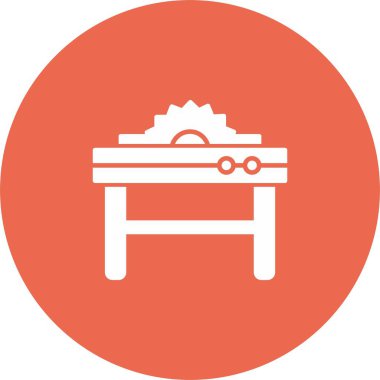 Tablo Testere Simgesi Sanatı