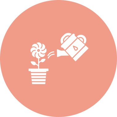 Sulama Bitkileri Simgesi Sanatı