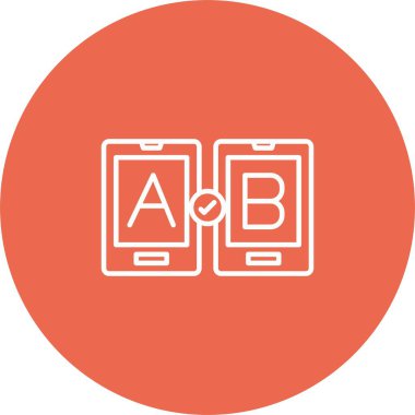 Ab Test Simgesi Sanatı