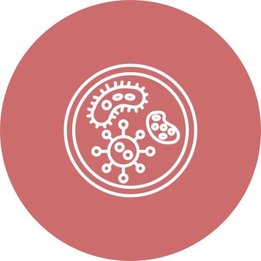 Bakteri Simgesi Sanatı