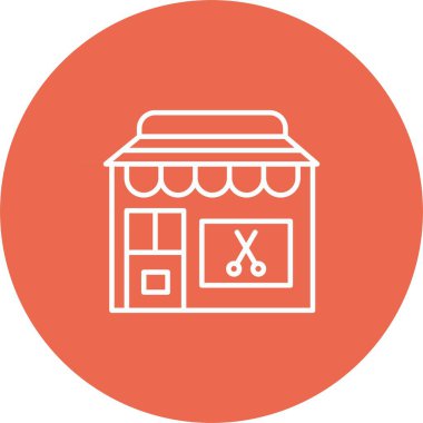 Berber Dükkanı Simgesi Sanatı