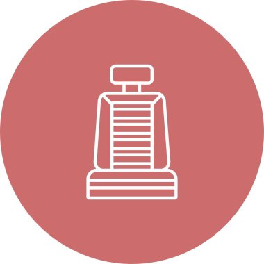 Araba Koltuğu Simgesi Sanatı