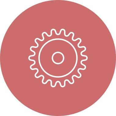 Dairesel Testere Simgesi Sanatı