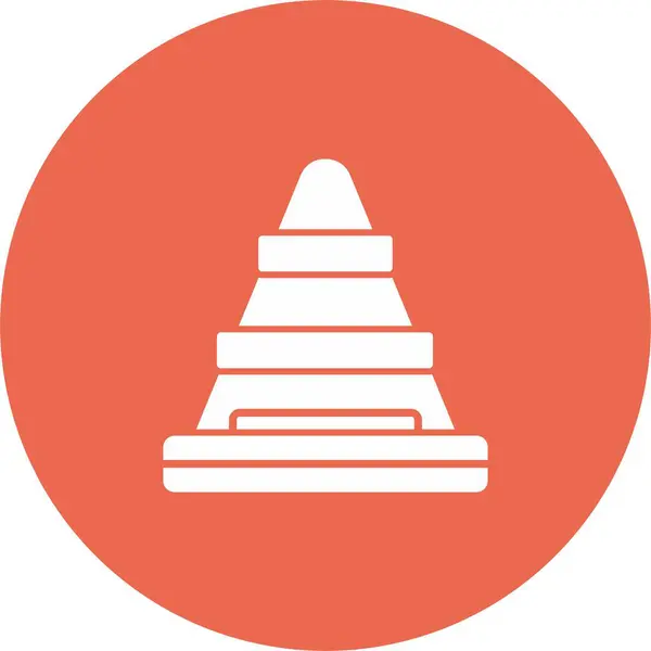 Trafik Konisi Simgesi Sanatı