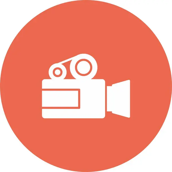 Video Kamera Simgesi Sanatı