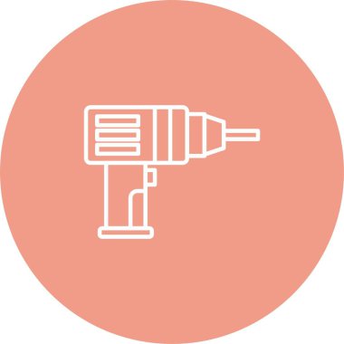 Sondaj Makinesi Simgesi Sanatı