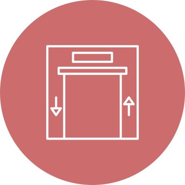 Asansör Simgesi Sanatı