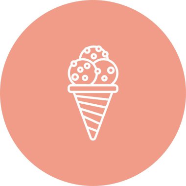 Dondurma Konisi Simgesi Sanatı