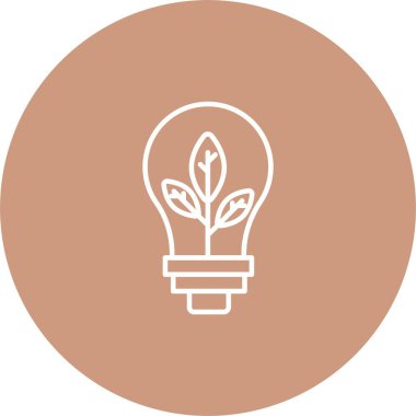 Eko Enerji Simgesi Simgesi Sanatı