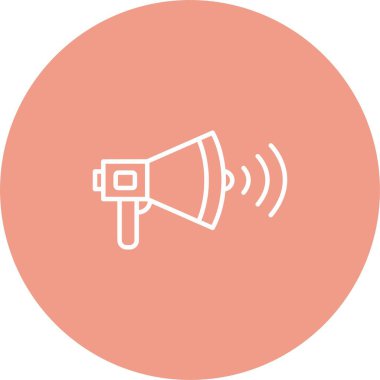 Megafon Simgesi Sanatı