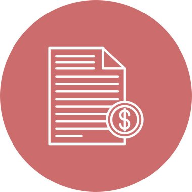 Kağıt Faturaları Simge Sanatı