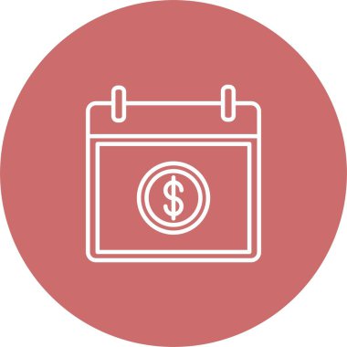 Maaş Günü Simgesi Sanatı