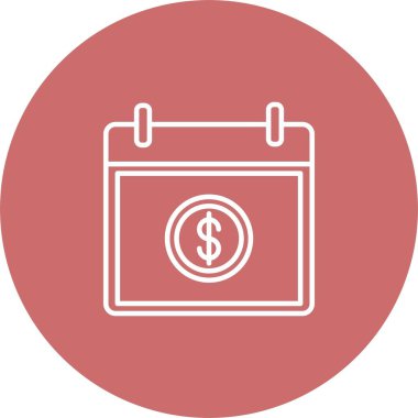 Maaş Günü Simgesi Sanatı