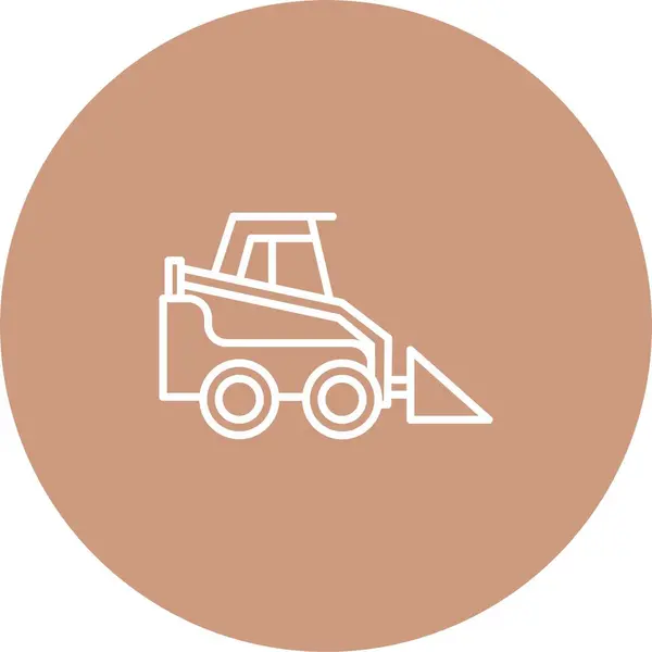 Tekerlek Yükleyici Simge Sanatı