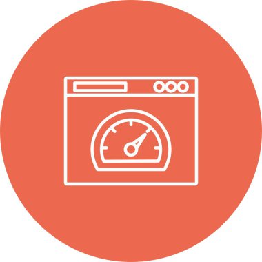 Hız Test Simgesi Sanatı