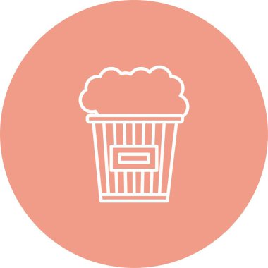 Patlamış Mısır Simgesi Sanatı